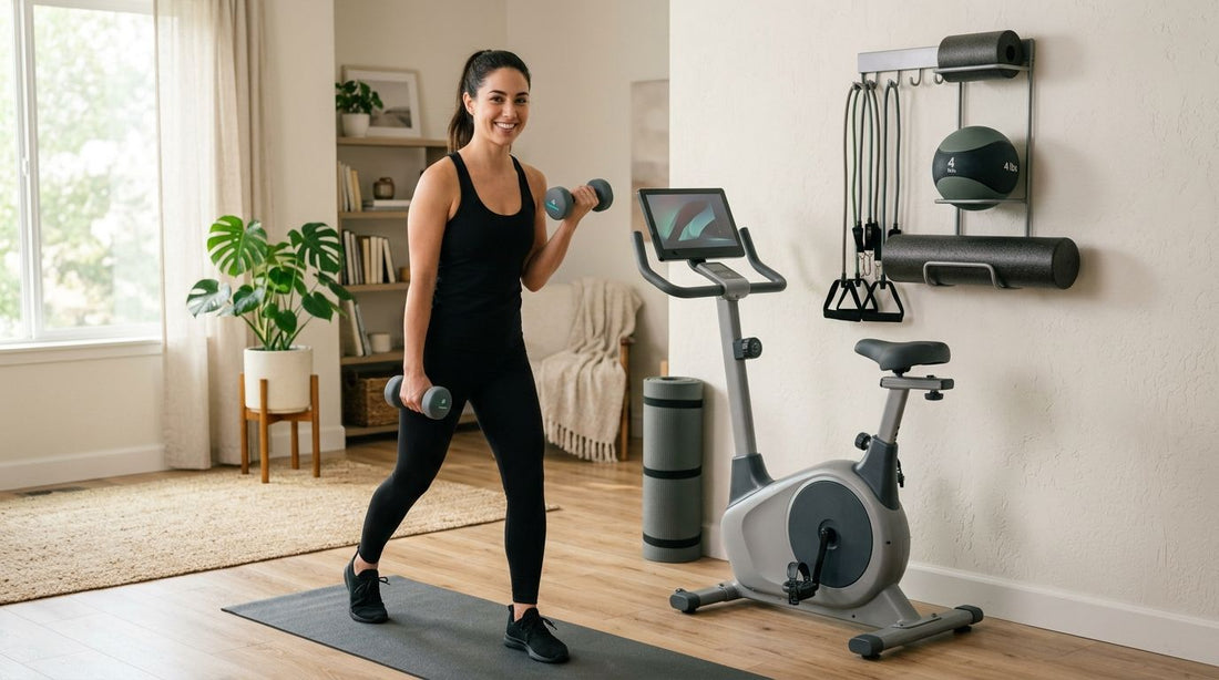 Best home gym exercise equipment for beginners in 2026