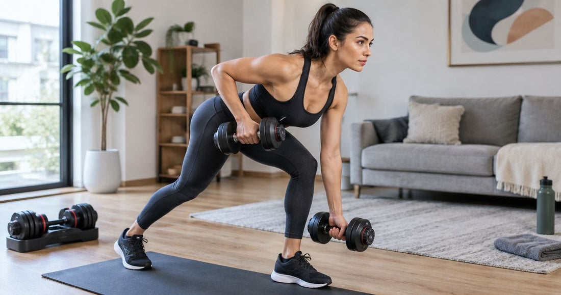 Can you get a full body workout with adjustable dumbbells alone?