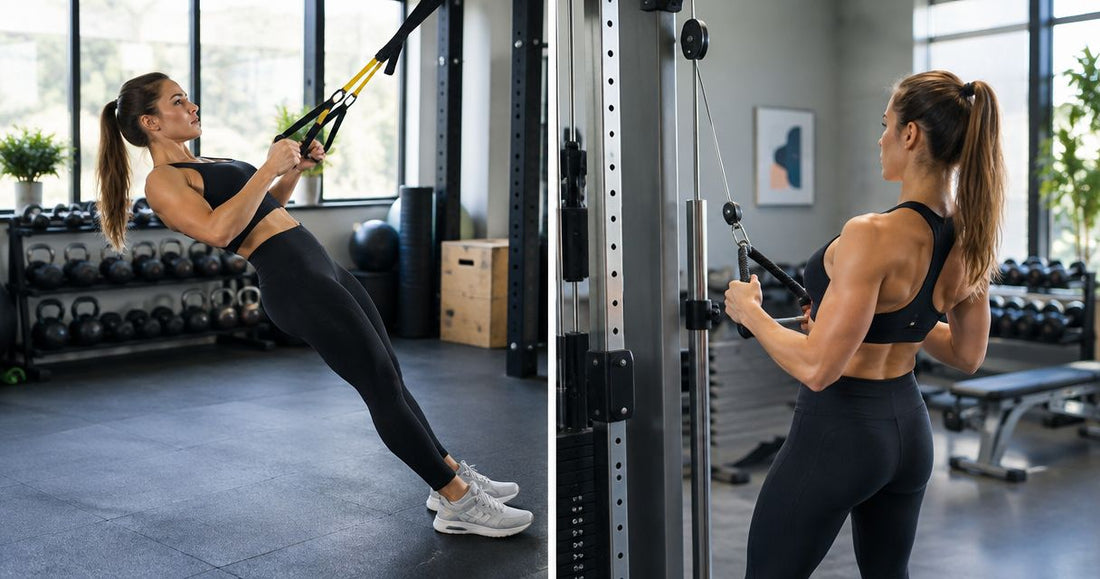 Is a suspension trainer as good as a cable machine?