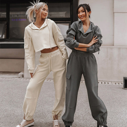 Women's Hooded Tracksuit Set