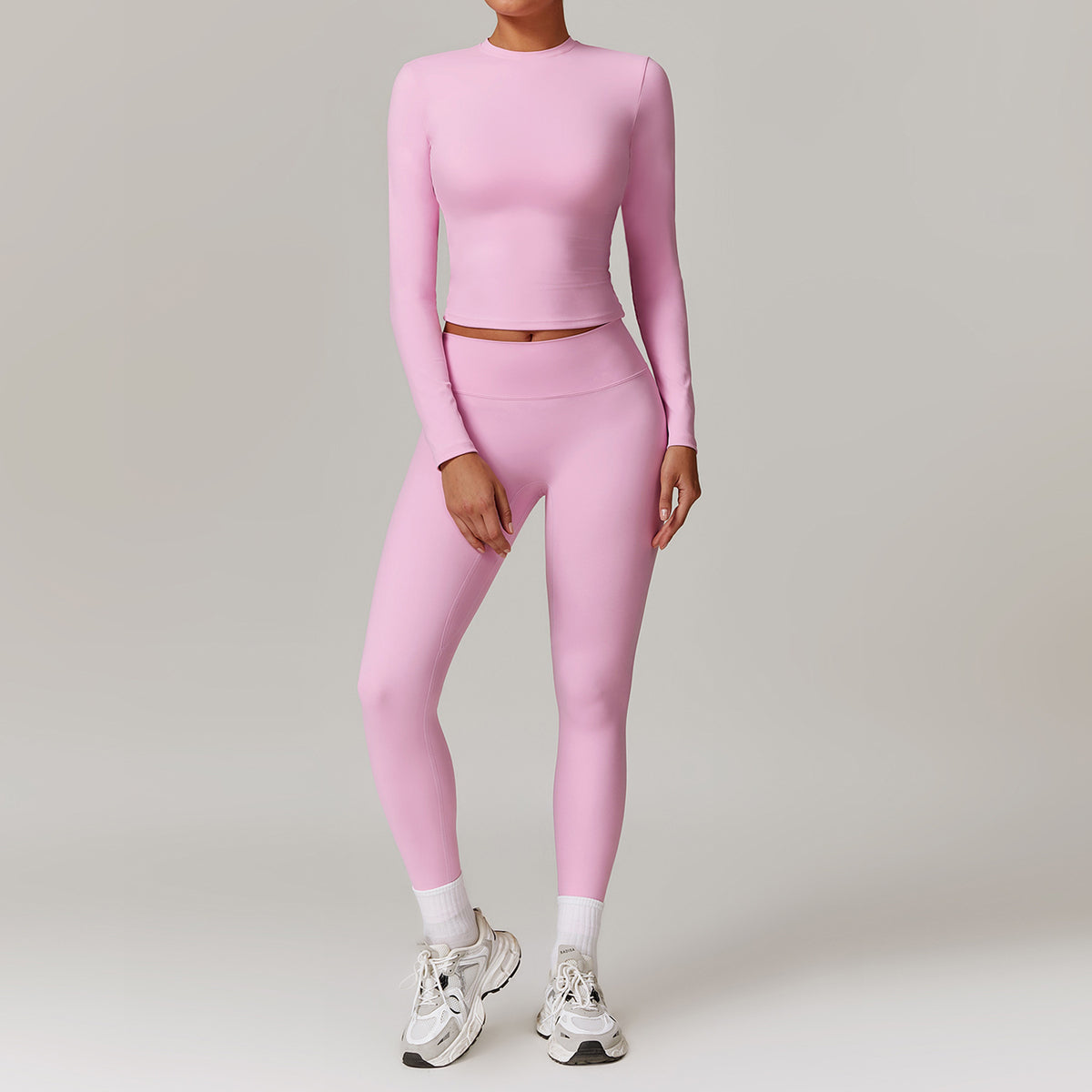Women's Long Sleeve Workout Set