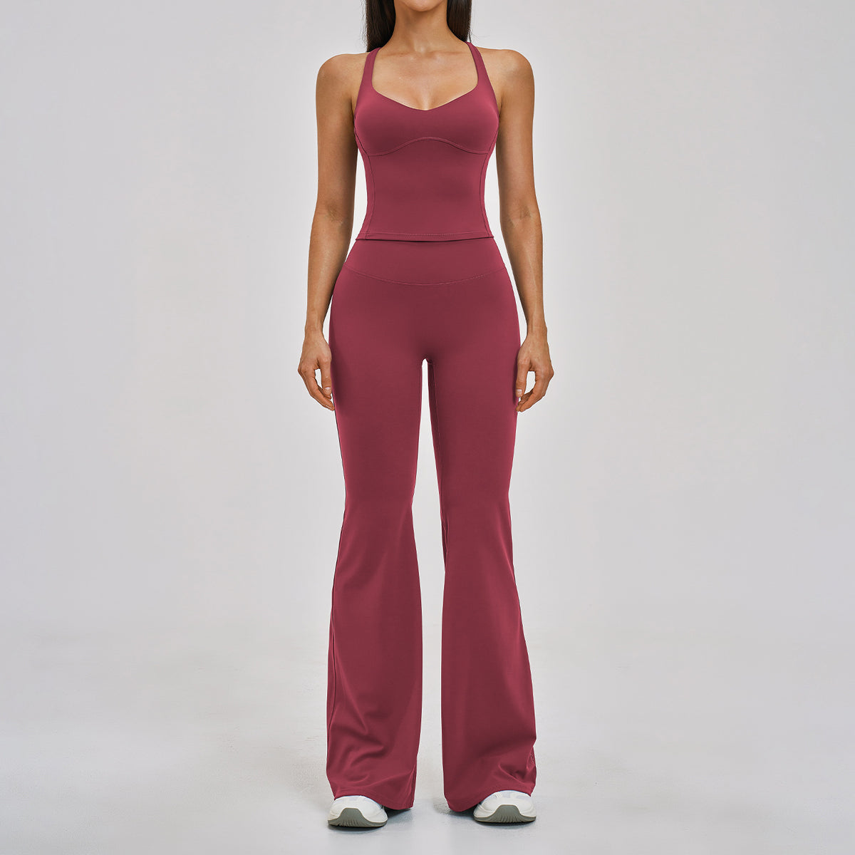 Women's Flared Legging Workout Set