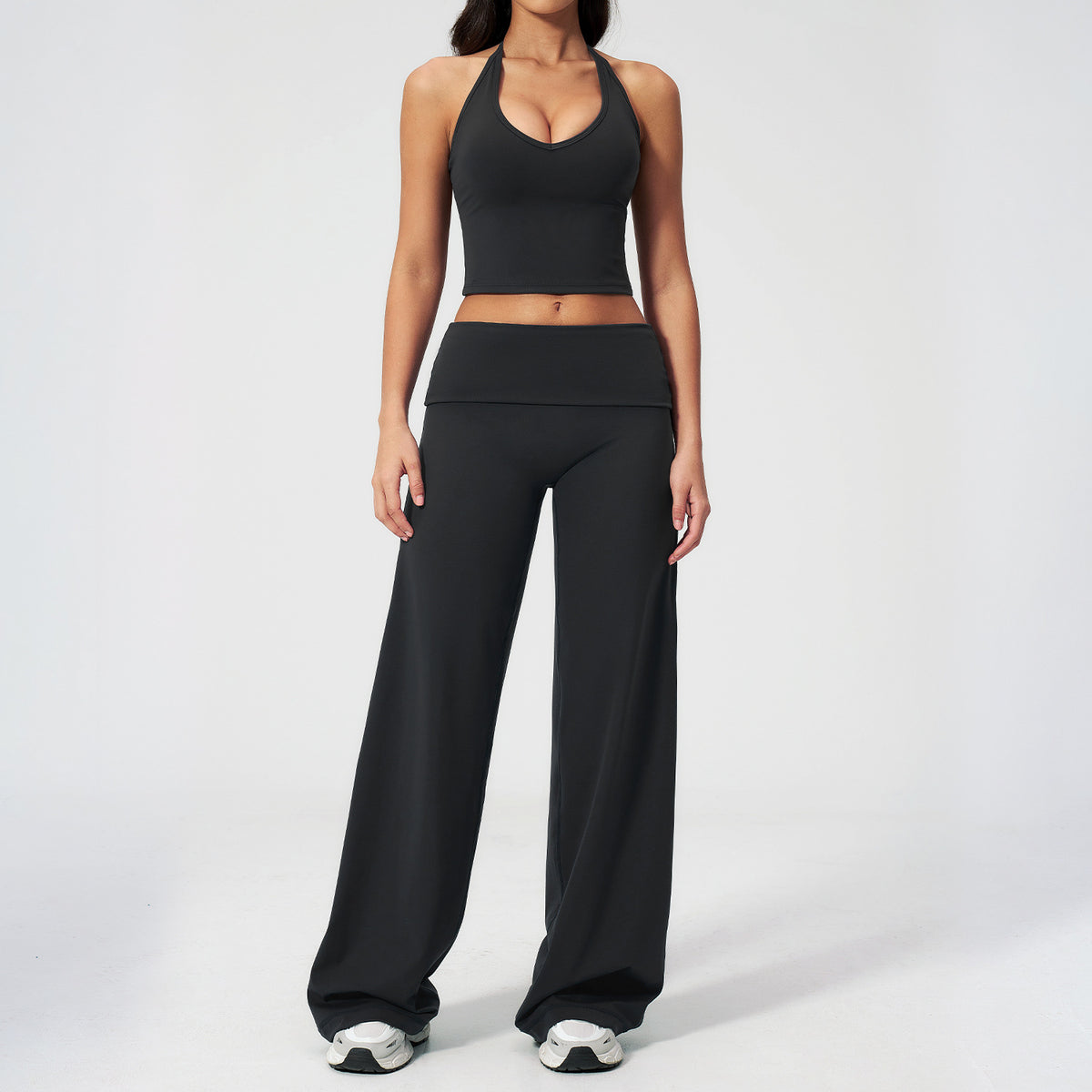 Women's Tank Top and Wide-Leg Pants Set