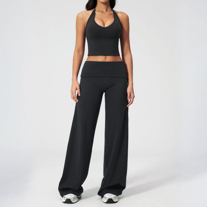 Women's Tank Top and Wide-Leg Pants Set