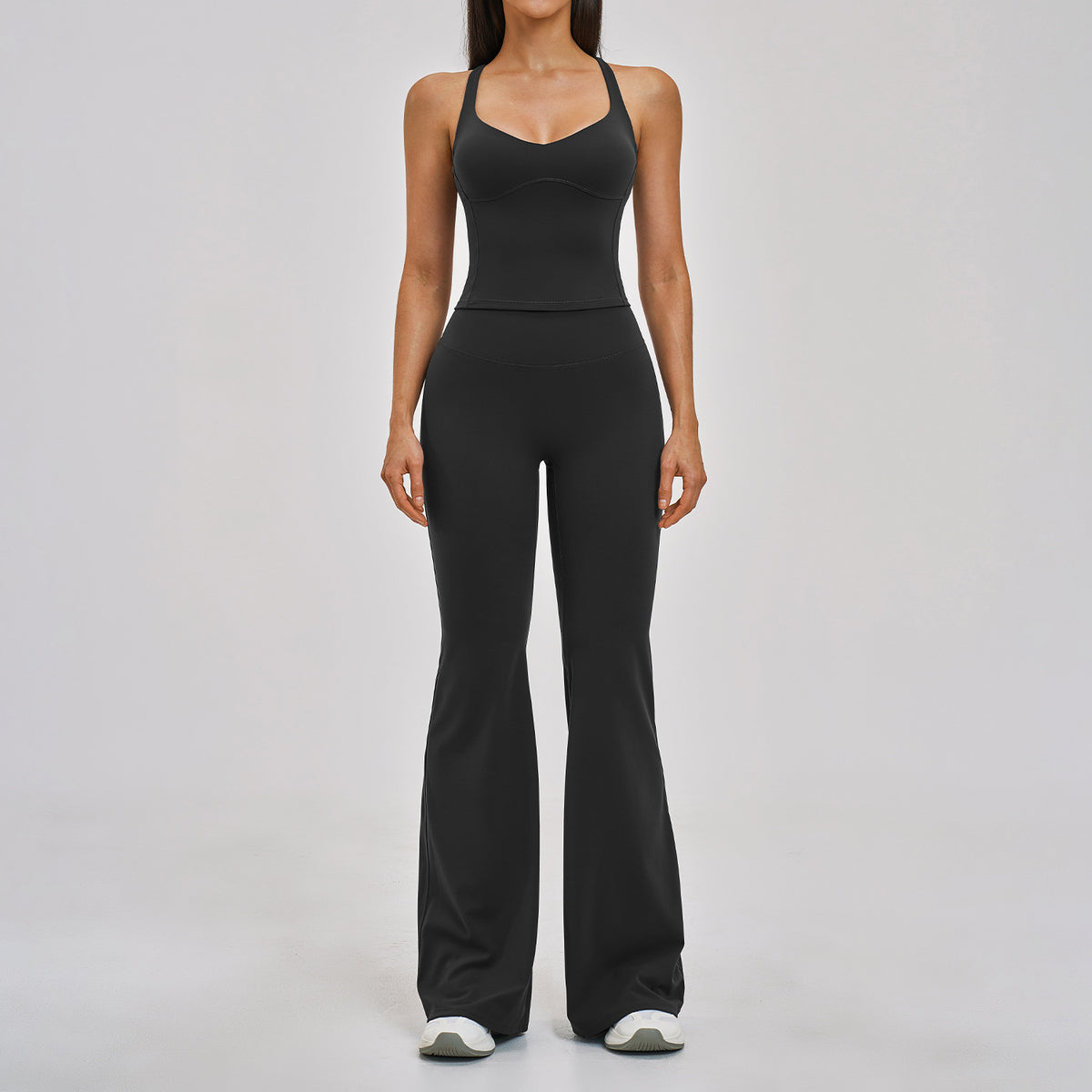 Women's Flared Legging Workout Set