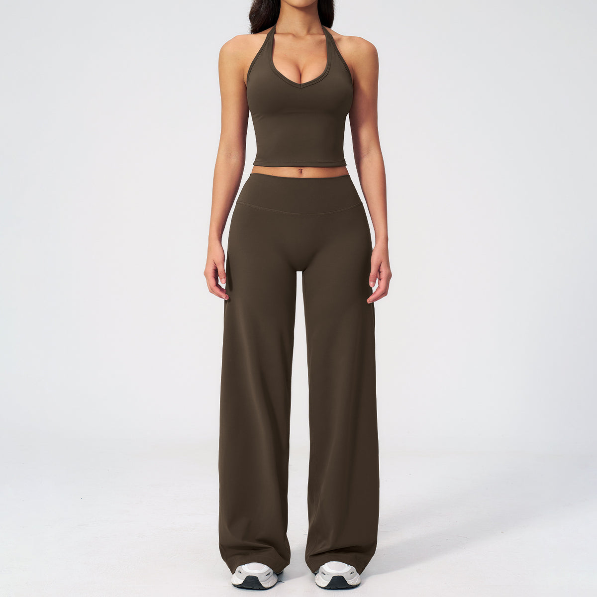 Women's Wide-Leg Workout Set