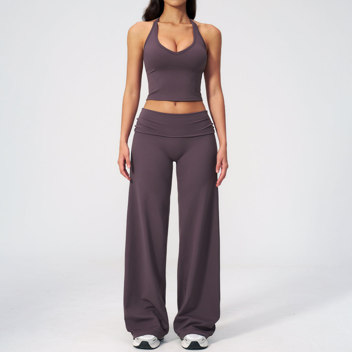 Women's Tank Top and Wide-Leg Pants Set