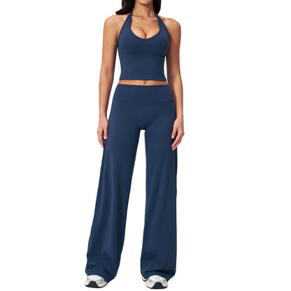 Women's Wide-Leg Workout Set