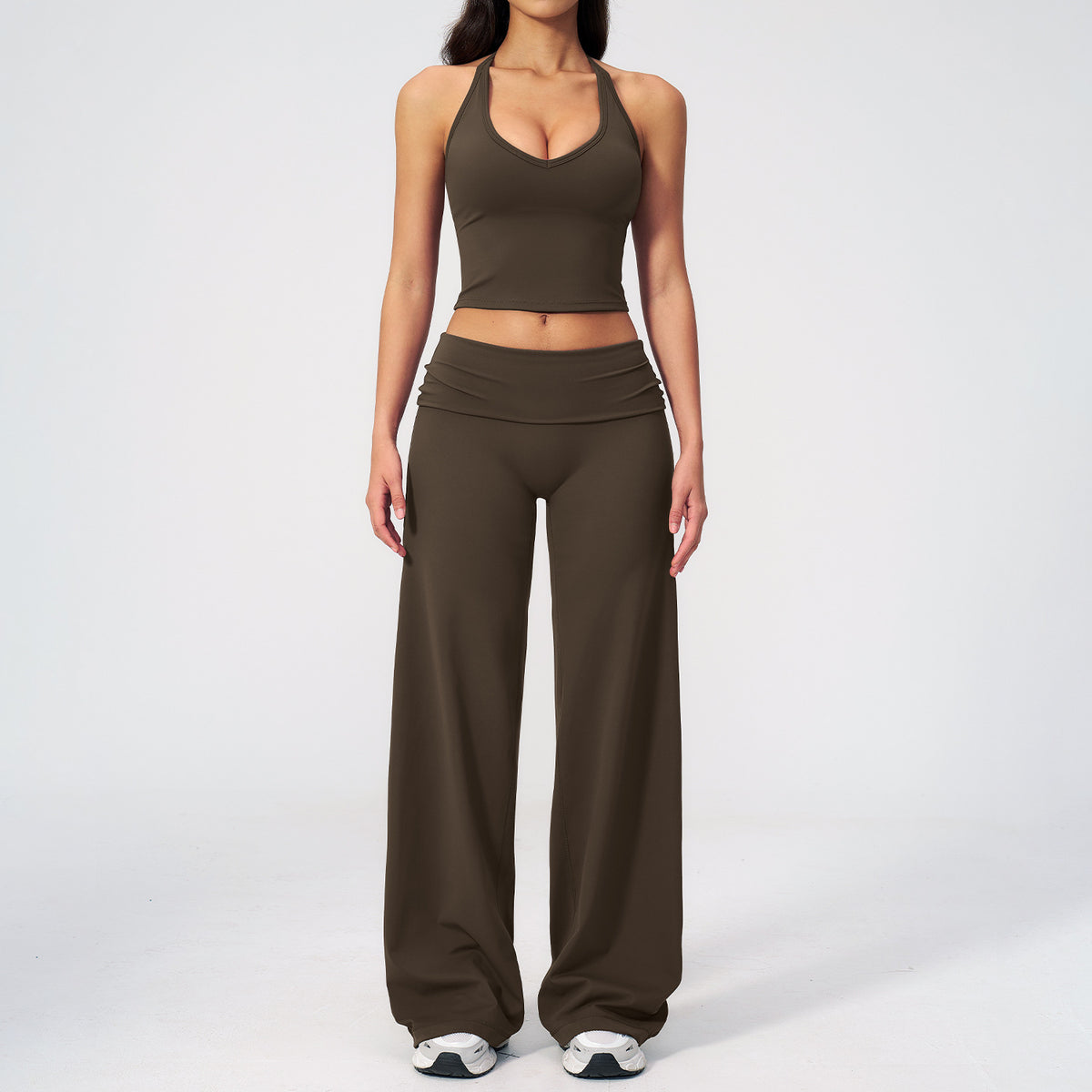 Women's Tank Top and Wide-Leg Pants Set