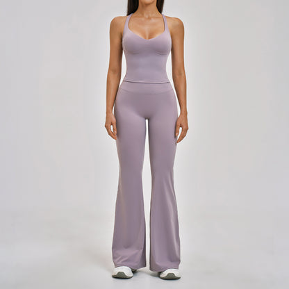 Women's Flared Legging Workout Set