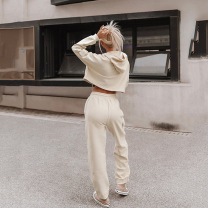 Women's Hooded Tracksuit Set