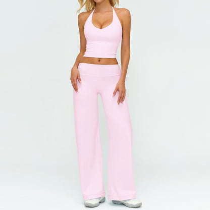 Women's Wide-Leg Workout Set