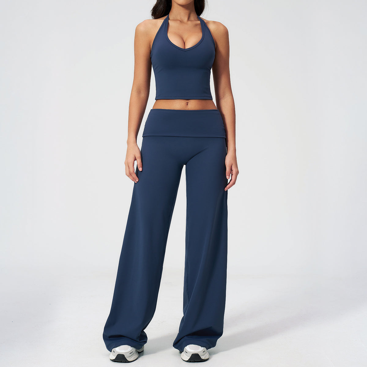 Women's Tank Top and Wide-Leg Pants Set