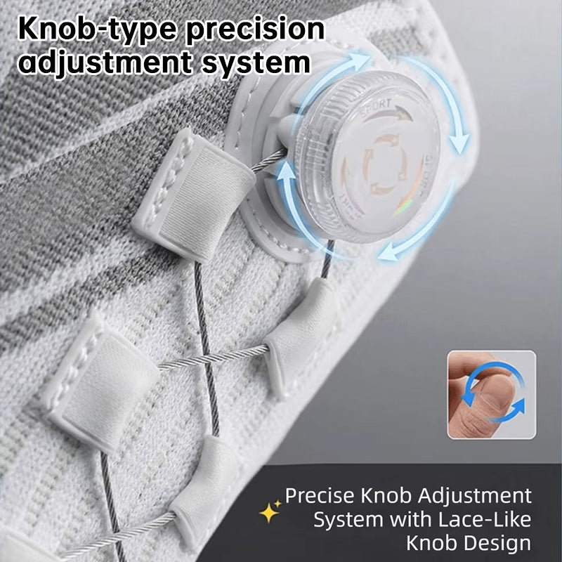Adjustable Knob Knee Brace with Spring Support