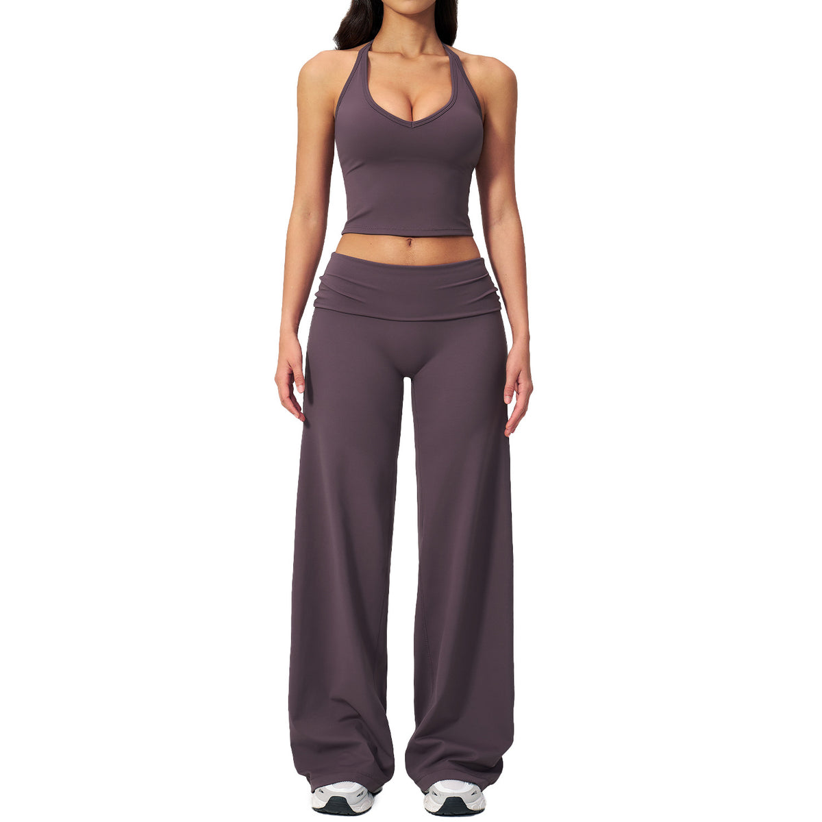 Women's Tank Top and Wide-Leg Pants Set