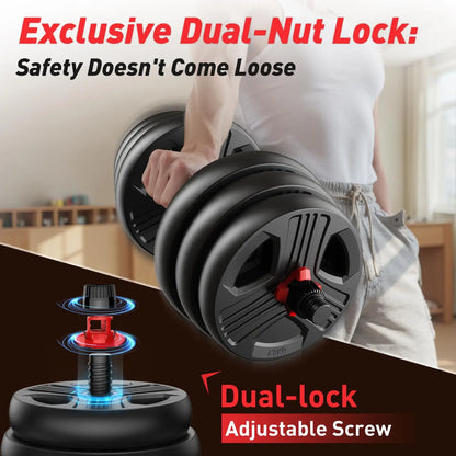 Adjustable Dumbbell and Barbell Set — product view 5