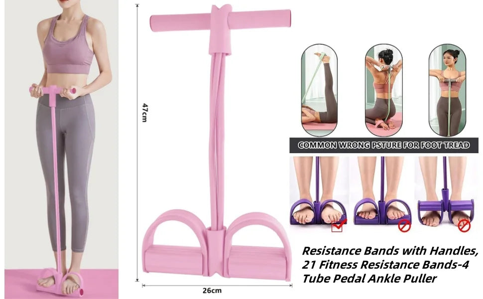 Portable Pedal Resistance Band — product view 2