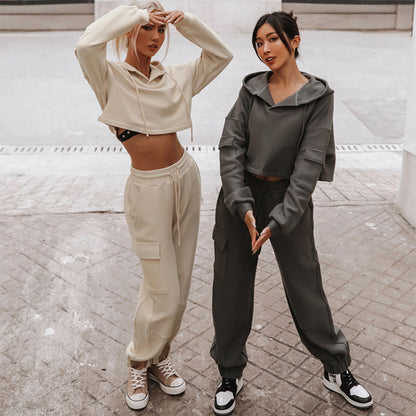 Women's Hooded Tracksuit Set