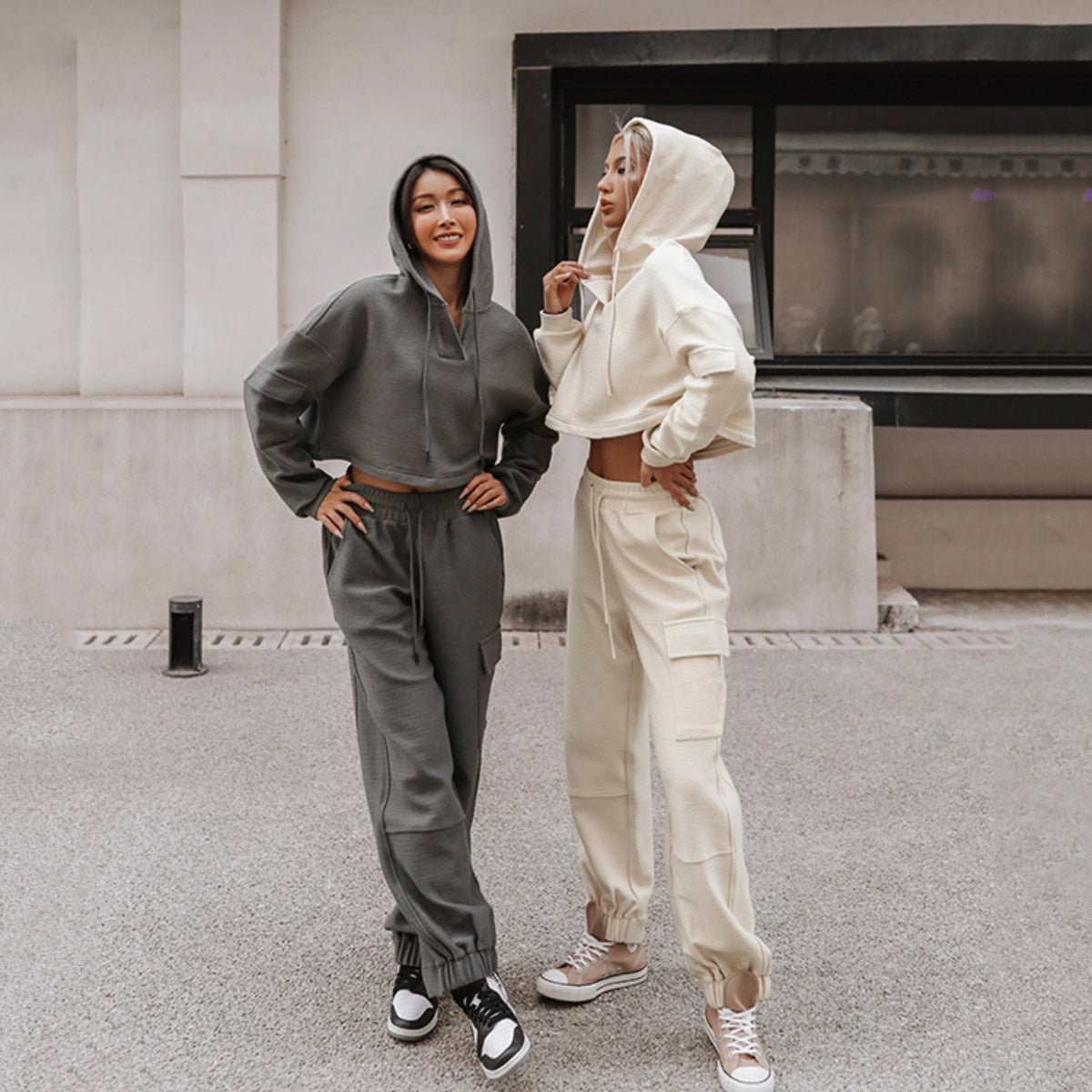 Women's Hooded Tracksuit Set