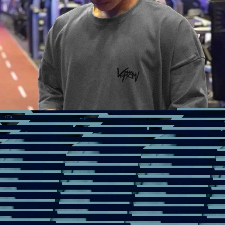 Men's Oversized Gym T-Shirt