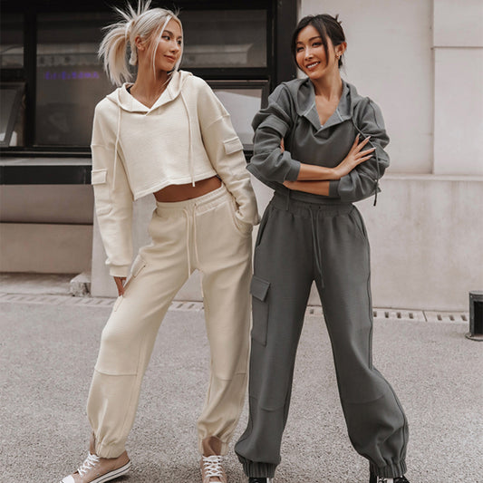 Women's Hooded Tracksuit Set