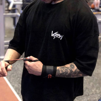 Men's Oversized Gym T-Shirt