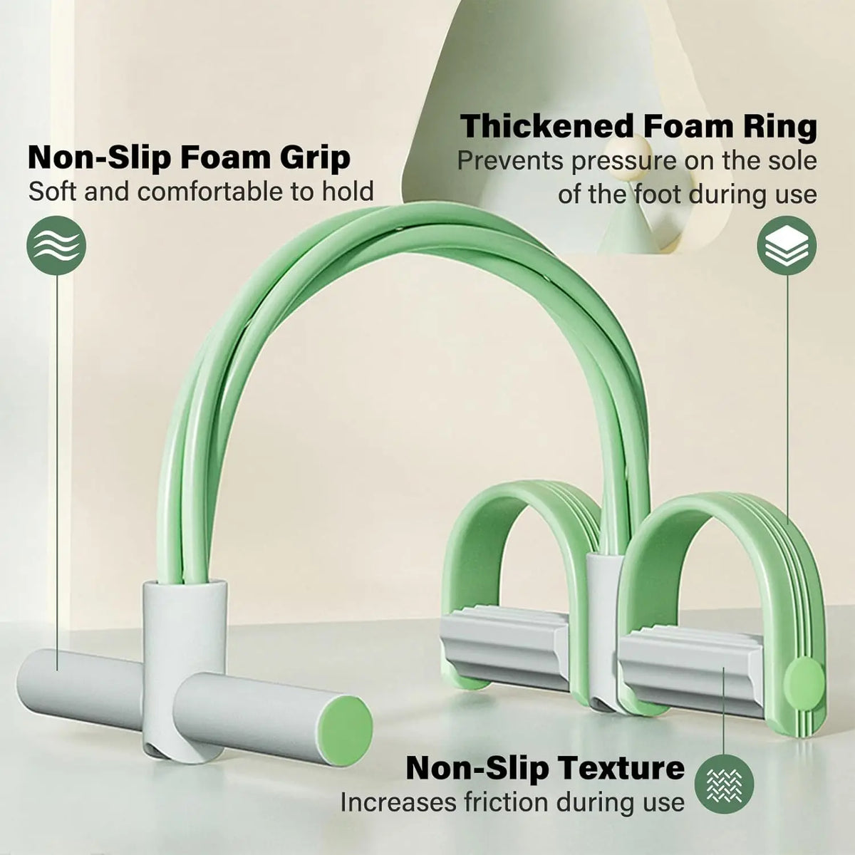 Portable Pedal Resistance Band — product view 7