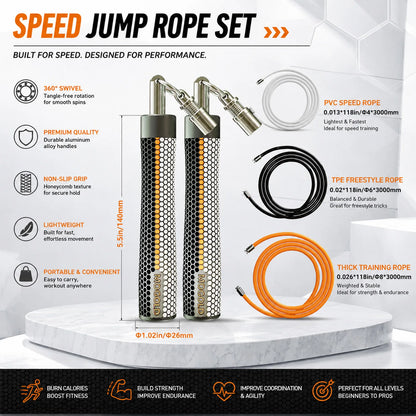 Pro Fitness Jump Rope — product view 4
