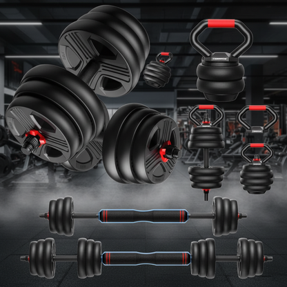 Adjustable Dumbbell and Barbell Set — product view 1