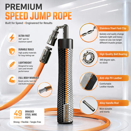 Pro Fitness Jump Rope — product view 2