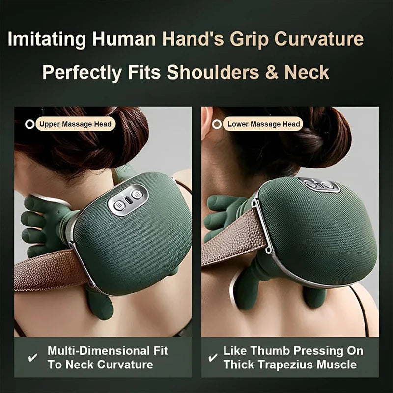 Multi-Function Neck Shoulder Massager — product view 3
