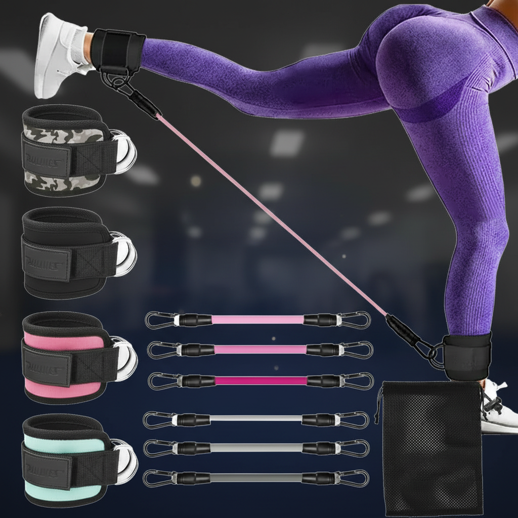 Adjustable Ankle Cable Straps — product view 1