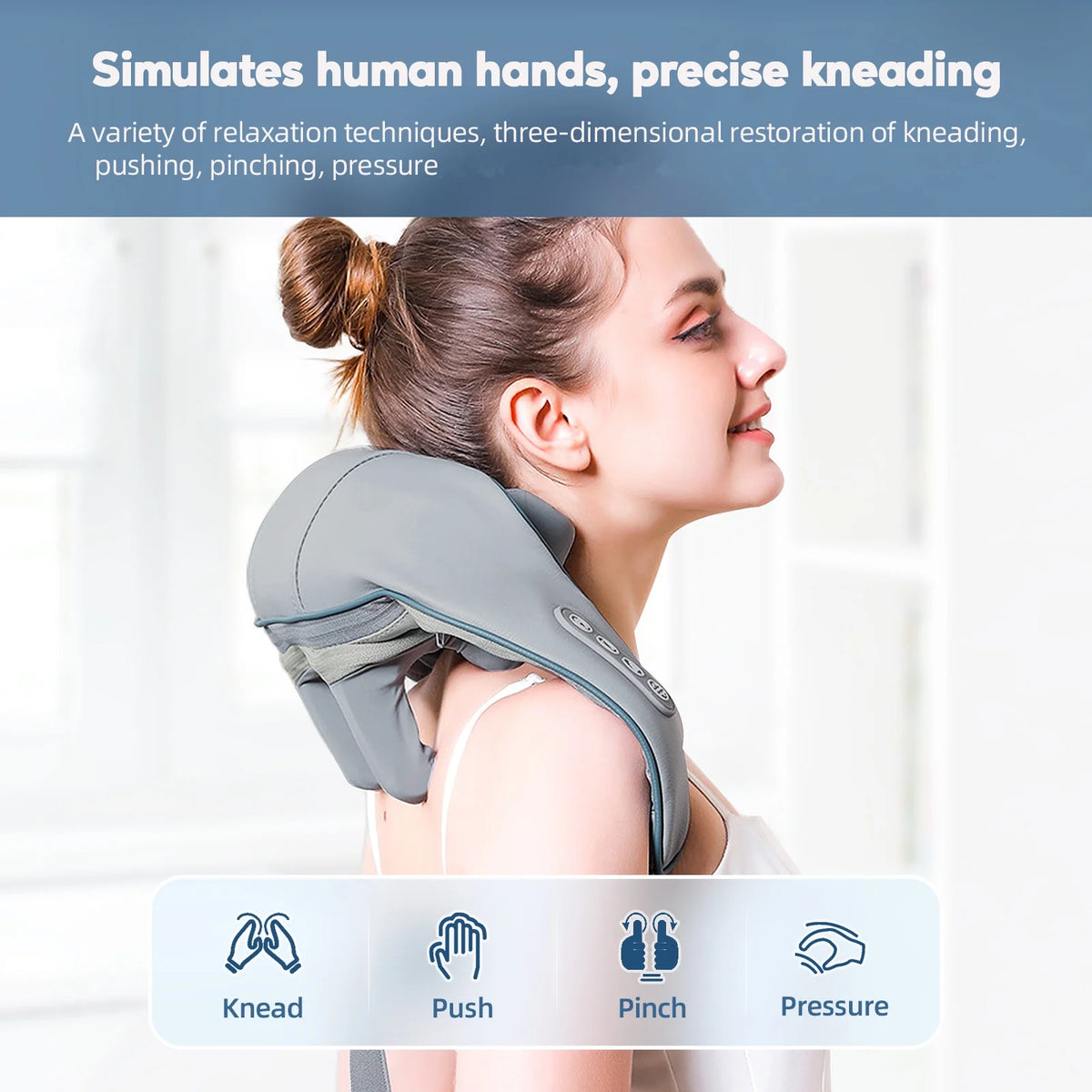 Wireless Neck and Shoulder Massager — product view 7