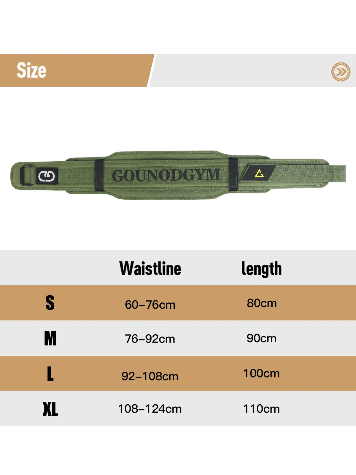 Gym Training Weightlifting Belt — product view 3
