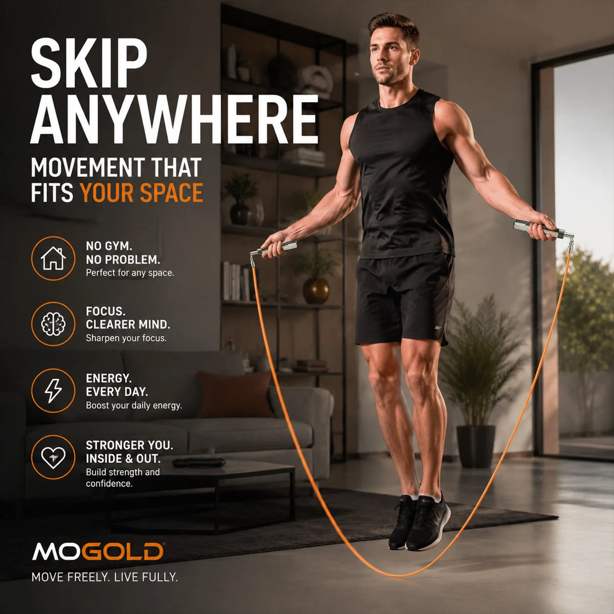 Pro Fitness Jump Rope — product view 5